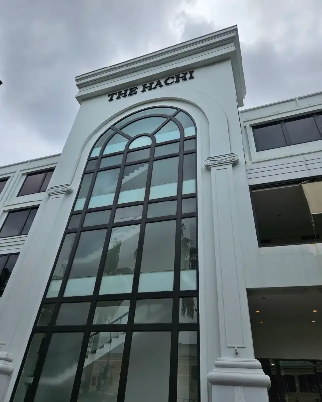 The Hachi Building facade