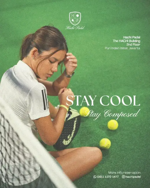 Stay cool, play composed