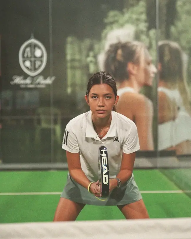 A player in ready position